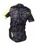 HAVEN Tricou de ciclism cu mânecă scurtă - SINGLETRAIL KID - negru/verde