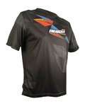 HAVEN Tricou de ciclism cu mânecă scurtă - ENERGIZER CRAZY SHORT - negru/roșu/albastru