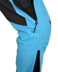 HAVEN Pantaloni de ciclism lungi fără bretele - POLARTIS - albastru