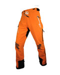 HAVEN Pantaloni de ciclism lungi fără bretele - POLARTIS - portocaliu
