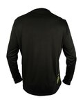 HAVEN Tricou de ciclism cu mânecă lungă de vară - NAVAHO II LONG - negru/verde