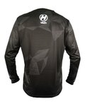 HAVEN Tricou de ciclism cu mânecă lungă de vară - ENERGIZER CRAZY LONG - negru