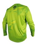 HAVEN Tricou de ciclism cu mânecă lungă de vară - ENERGIZER CRAZY LONG - verde