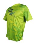 HAVEN Tricou de ciclism cu mânecă scurtă - ENERGIZER CRAZY SHORT KID - verde