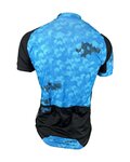 HAVEN Tricou de ciclism cu mânecă scurtă - SINGLETRAIL NEO - albastru
