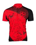 HAVEN Tricou de ciclism cu mânecă scurtă - SINGLETRAIL NEO - roșu