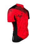 HAVEN Tricou de ciclism cu mânecă scurtă - SINGLETRAIL NEO - roșu