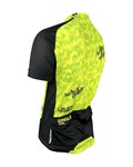 HAVEN Tricou de ciclism cu mânecă scurtă - SINGLETRAIL NEO - verde/negru