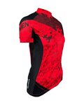 HAVEN Tricou de ciclism cu mânecă scurtă - SINGLETRAIL NEO WOMEN - roșu