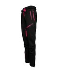 HAVEN Pantaloni de ciclism lungi fără bretele - ENERGIZER POLAR - roz/negru