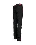 HAVEN Pantaloni de ciclism lungi fără bretele - ENERGIZER POLAR - roz/negru