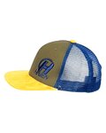 HAVEN Șapcă de ciclism - TRUCKER - gri/maro