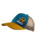 HAVEN Șapcă de ciclism - TRUCKER - albastru/maro