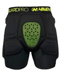 HAVEN pantaloni scurți cu protecții - GUARDIAN PRO - negru