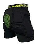 HAVEN pantaloni scurți cu protecții - GUARDIAN PRO - negru