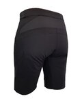 HAVEN Pantaloni scurți de ciclism fără bretele - FACTORY AIR WMS - negru
