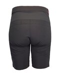 HAVEN Pantaloni scurți de ciclism fără bretele - FACTORY AIR WMS - negru/roz