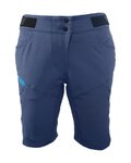 HAVEN Pantaloni scurți de ciclism fără bretele - FACTORY AIR WMS - albastru