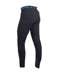 HAVEN Pantaloni de ciclism lungi fără bretele - NALISHA SLIMFIT - negru/albastru