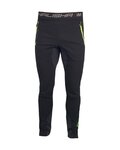 HAVEN Pantaloni de ciclism lungi fără bretele - NALISHA SLIMFIT - negru/verde