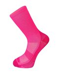 HAVEN Șosete clasice de ciclism - STRUCTURE LONG 2PAK - roz