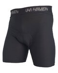 HAVEN Pantaloni scurți de ciclism fără bretele - FACTORY HMS - negru