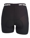 HAVEN Pantaloni scurți de ciclism fără bretele - FACTORY WMS - negru