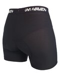 HAVEN Pantaloni scurți de ciclism fără bretele - FACTORY WMS - negru