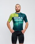 BONAVELO Tricou de ciclism cu mânecă scurtă - BORA 2024 - verde deschis/verde