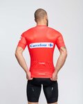 BONAVELO Tricou de ciclism cu mânecă scurtă - LA VUELTA - roșu