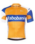 BONAVELO Tricou de ciclism cu mânecă scurtă - RABOBANK - portocaliu/albastru