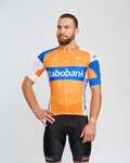 BONAVELO Tricou de ciclism cu mânecă scurtă - RABOBANK - portocaliu/albastru