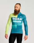 BONAVELO Tricou de cilism pentru iarnă cu mânecă lungă - BORA 2024 WINTER - verde