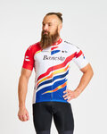BONAVELO Tricou de ciclism cu mânecă scurtă - 1996 BANESTO - albastru/alb/roșu