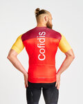 BONAVELO Tricou de ciclism cu mânecă scurtă - COFIDIS 2026 - roșu/galben
