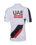 BONAVELO Tricou de ciclism cu mânecă scurtă - UAE 2026 - alb/negru/roșu