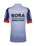 BONAVELO Tricou de ciclism cu mânecă scurtă - BORA KID 2026 - alb/multicolor
