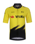 BONAVELO Tricou de ciclism cu mânecă scurtă - VISMA 2026 KIDS - galben/negru
