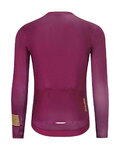 HOLOKOLO Tricou de ciclism cu mânecă lungă de vară - VICTORIOUS GOLD ELITE - bordo