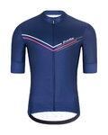 HOLOKOLO Tricou de ciclism cu mânecă scurtă - LEVEL UP - albastru