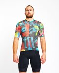 HOLOKOLO Tricou de ciclism cu mânecă scurtă - SELVAGIO - multicolor