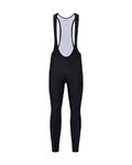 HOLOKOLO Pantaloni de ciclism lungi cu bretele - ELITE WINTER - negru