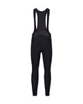 HOLOKOLO Pantaloni de ciclism lungi cu bretele - ELITE WINTER - negru