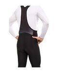 HOLOKOLO Pantaloni de ciclism lungi cu bretele - ELITE WINTER - negru