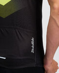 HOLOKOLO Tricou de ciclism cu mânecă scurtă - ARROW II - verde deschis/negru