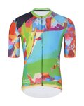 HOLOKOLO Tricou de ciclism cu mânecă scurtă - DEER - verde/multicolor