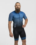HOLOKOLO Salopetă de ciclism - TEMPO - albastru/negru