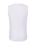 RIVANELLE Tricou de ciclism fără mâneci - FUNCTIONAL BASELAYER - alb