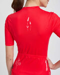 RIVANELLE Tricou de ciclism cu mânecă scurtă - METTLE LADY - roșu