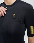 RIVANELLE Tricou de ciclism cu mânecă scurtă - VICTORIOUS GOLD LADY - negru